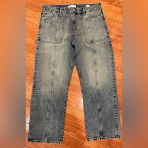 Pacsun BAGGY Men's Blue Jeans 36 X 32 Y2K 90s 100% Cotton